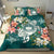 Samoa Polynesian Bedding Set - Turtle with Plumeria Black - Polynesian Pride