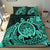 Hawaii Bedding Set - Hawaii Polynesian Turtle Bedding Set - Daria Style Turquoise - Polynesian Pride