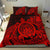 Hawaii Bedding Set - Hawaii Polynesian Turtle Bedding Set - Daria Style Red - Polynesian Pride