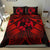 Tonga Polynesian Bedding Set - Tonga Red Seal with Polynesian tattoo Red - Polynesian Pride