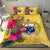 Samoa Bedding Set - Hibiscus Polynesian Pattern Yellow Version - Polynesian Pride