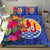 Tahiti Bedding Set - Hibiscus Polynesian Pattern Blue Version - Polynesian Pride