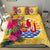 Tahiti Bedding Set - Hibiscus Polynesian Pattern Yellow Version - Polynesian Pride