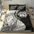 Lion Maori Tattoo, Silver Fern Bedding Set - Polynesian Pride