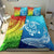 Hawaii Bedding Set - Hawaii Turtle Shark Polynesian And Sea Bedding Set - Polynesian Pride