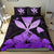 Hawaiian Kanaka Bedding Set Hibiscus Polynesian Love Violet - Polynesian Pride