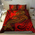 Polynesian Wallis and Futuna Bedding Set - Red Shark Polynesian Tattoo - Polynesian Pride