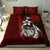 Federated States of Micronesia Bedding Set Red - Turtle With Hook - Polynesian Pride