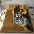 Pohnpei Micronesian Bedding Set Gold - Turtle With Hook - Polynesian Pride