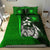 Samoa Polynesian Bedding Set Green - Turtle With Hook - Polynesian Pride