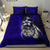 Yap Micronesian Bedding Set Blue - Turtle With Hook - Polynesian Pride