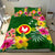 American Samoa Bedding Set - Manu'atele Hibiscus Flag - Polynesian Pride