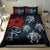 Hawaii Bedding Set - Hawaii Ohana Turtle Hibiscus Galaxy Bedding Set - Polynesian Pride