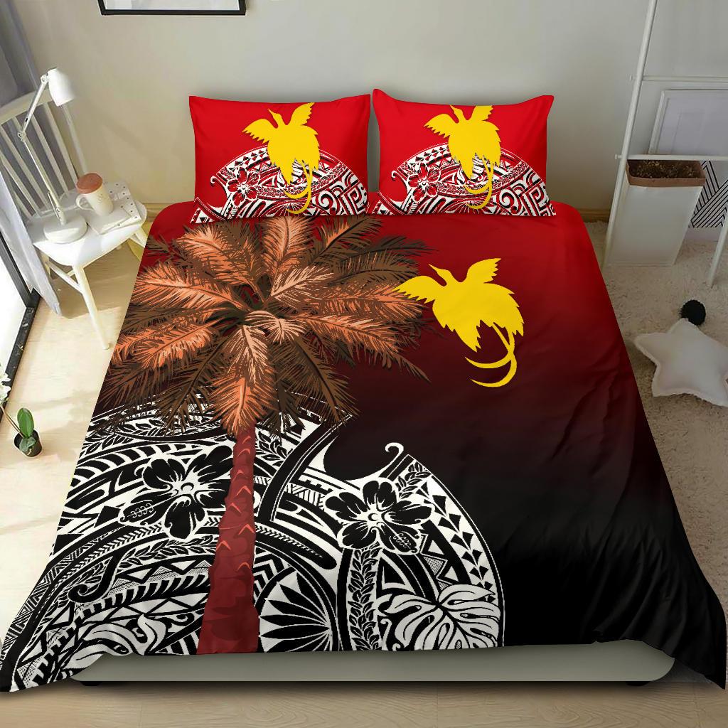 Papua New Guinea Bedding Set - Polynesian Palm Tree - Polynesian Pride