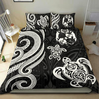 Tonga Polynesian Bedding Set - White Tentacle Turtle White - Polynesian Pride