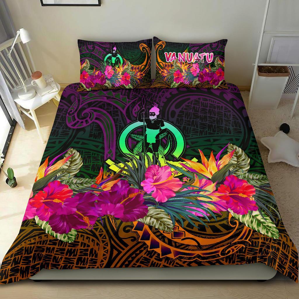 Vanuatu Bedding Set - Summer Hibiscus - Polynesian Pride