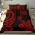 Tahiti Polynesian Bedding Set - Red Tentacle Turtle Red - Polynesian Pride