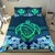 Hawaii Bedding Set - Hawaii Turtle Hibiscus Bedding Set - Choco Style - Polynesian Pride