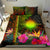 Marshall Islands Polynesian Bedding Set - Hibiscus and Banana Leaves Reggae - Polynesian Pride