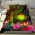 Marshall Islands Polynesian Personalised Bedding Set - Hibiscus and Banana Leaves - Polynesian Pride