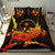 Chuuk Micronesia Bedding Set - Swordfish With Hibiscus - Polynesian Pride