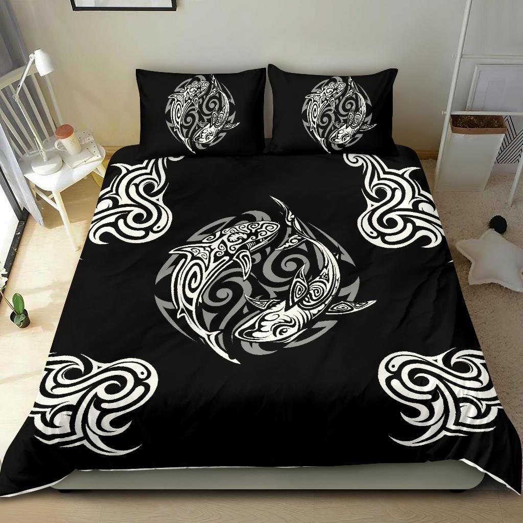 Polynesian Bedding Set - Polynesian Shark Tattoo - Polynesian Pride