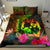 Tonga Polynesian Bedding Set - Hibiscus and Banana Leaves - Polynesian Pride