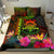 Tuvalu Polynesian Bedding Set - Hibiscus and Banana Leaves - Polynesian Pride