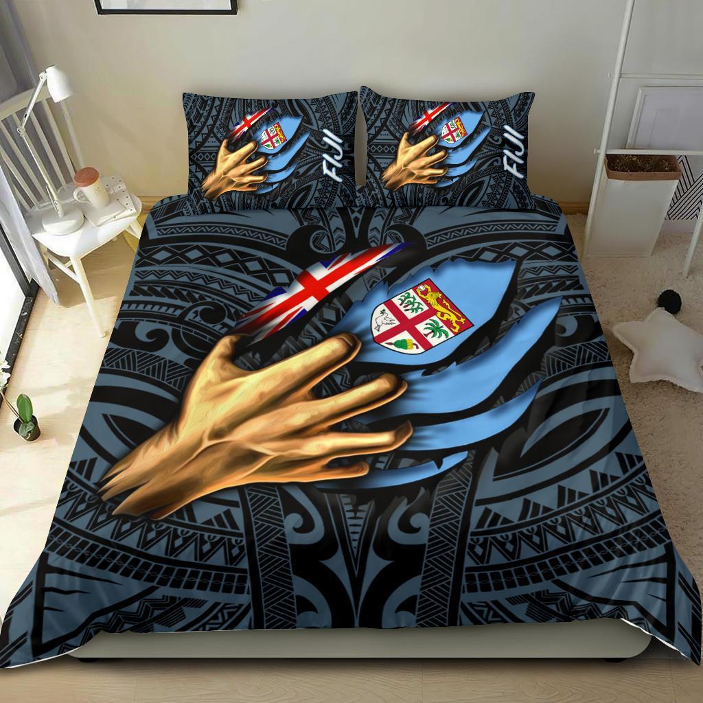 Fiji Bedding Set - Fiji In Me (Blue) Blue - Polynesian Pride