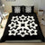 Hawaiian Bedding Set Royal Pattern - Black And White - A1 Style - Polynesian Pride