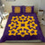 Hawaiian Bedding Set Royal Pattern - Purple And Gold - A1 Style - Polynesian Pride