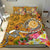 Tahiti Bedding Set - Turtle Plumeria (Gold) - Polynesian Pride