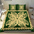 Hawaii Bedding Set - Hawaii Turtle Royal Green Bedding Set - Dey Style - Polynesian Pride