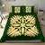 Hawaiian Bedding Set Royal Pattern - Green - A3 Style - Polynesian Pride