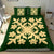 Hawaiian Bedding Set Royal Pattern - Green - C2 Style - Polynesian Pride