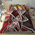 Tonga Polynesian Bedding Set - Tribal Flower Special Pattern Red Color - Polynesian Pride