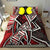 Palau Polynesian Bedding Set - Tribal Flower Special Pattern Red Color - Polynesian Pride