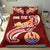 Tahiti Personalised Bedding Set - Tahiti Seal Polynesian Patterns Plumeria - Polynesian Pride