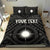 Marshall Personalised Bedding Set - Marshall Seal With Polynesian Tattoo Style ( Black) Black - Polynesian Pride