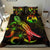 Tonga Polynesian Bedding Set - Turtle With Blooming Hibiscus Reggae - Polynesian Pride