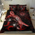 Hawaii Polynesian Bedding Set - Turtle With Blooming Hibiscus Red - Polynesian Pride