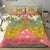 Hawaii Turtle Couple Plumeria Valentine Pattern Bedding Set - Bond Style - AH Pink - Polynesian Pride