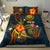 Federated States of Micronesia Polynesian Bedding set - Legend of FSM (Blue) - Polynesian Pride