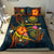 Federated States of Micronesia Polynesian Personalised Bedding Set - Legend of FSM (Blue) - Polynesian Pride