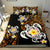 Hawaii Turtle Plumeria Polynesian Bedding Set - Hete Style BLACK - Polynesian Pride