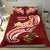 American Samoa Bedding Set - AS Seal Polynesian Patterns Plumeria Red - Polynesian Pride