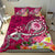 FSM Bedding Set - Turtle Plumeria (PINK) - Polynesian Pride