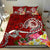 FSM Bedding Set - Turtle Plumeria (RED) Red - Polynesian Pride