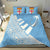 Fiji Tapa Rugby Bedding Set version Style You Win - Blue - Polynesian Pride