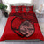 Guam Duvet Cover Set - Guam Flag & Coat Of Arms Red - Polynesian Pride